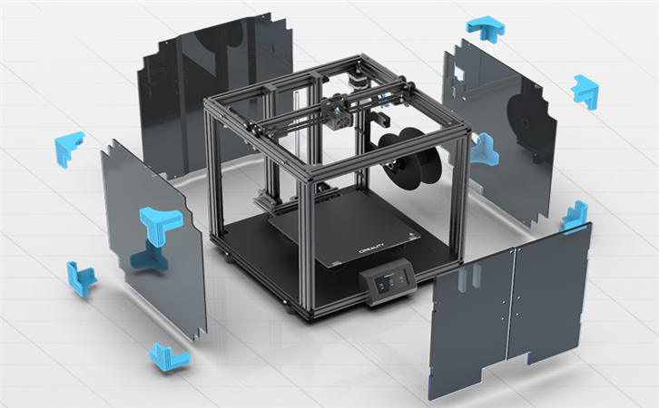 3D打印機鋁型材結構